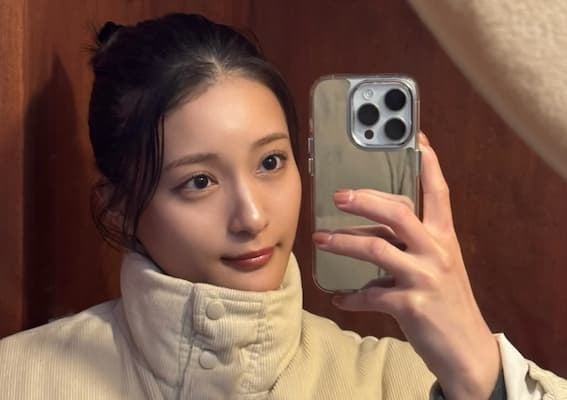 元櫻坂46・織田奈那、「寒くて何も出来なかった日」のオフショットを公開！