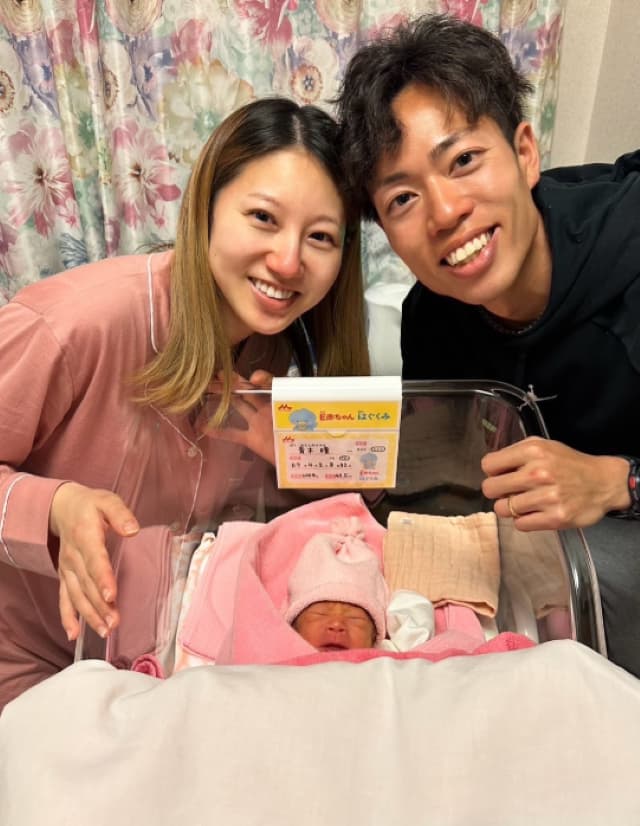 陸上・青木涼真が娘の誕生を報告「家族を守るために親父頑張ります」
