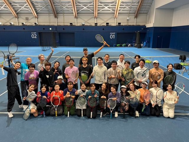 元女子テニス・土居美咲が『テニスクリニック』を開催！「色んなアプローチでテニスを広めていけたら」