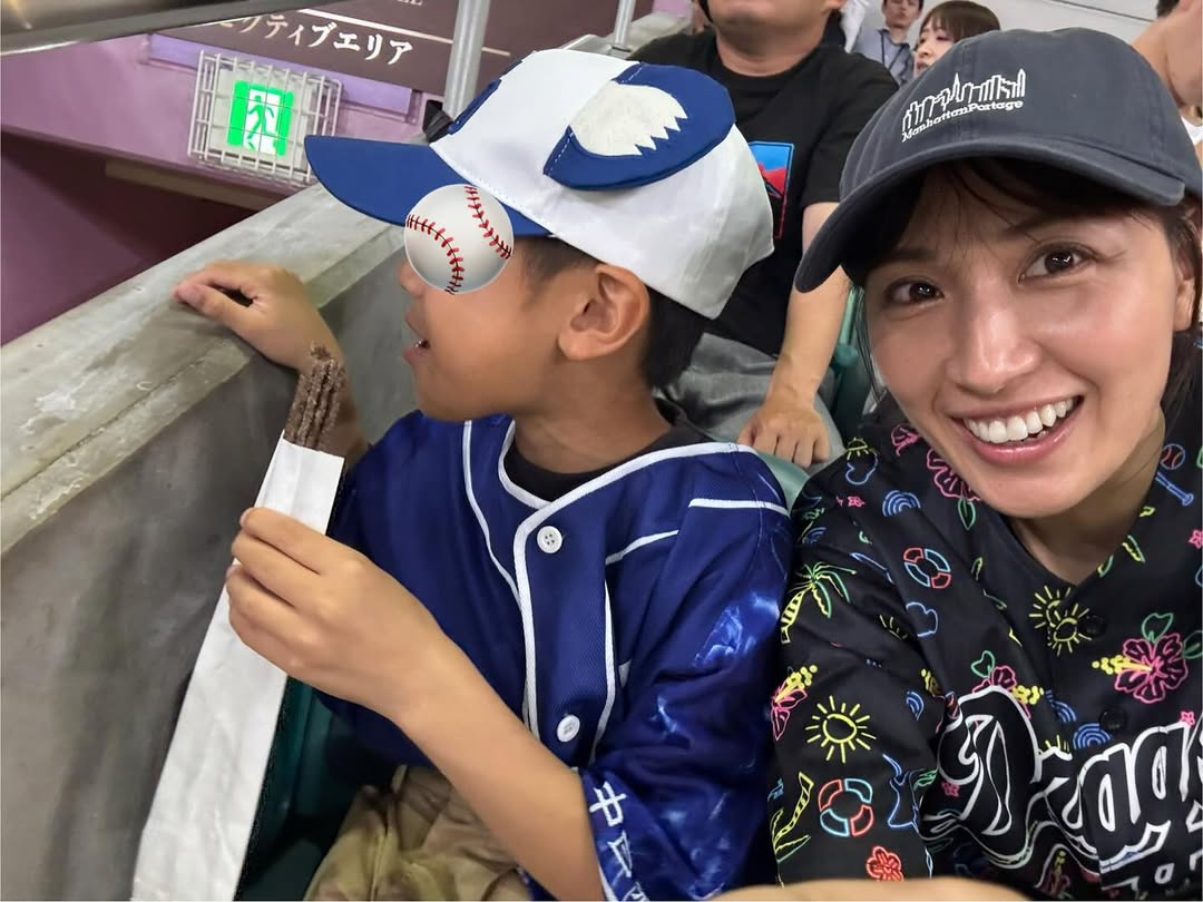 浅尾美和が次男とともに中日ドラゴンズの応援に！