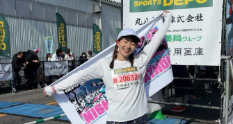 長谷川朋加、「にしおマラソン」で全エイド制覇＆サブ4達成を報告