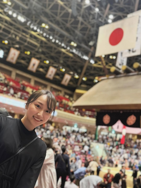 スポーツ観戦好き美女タレント、