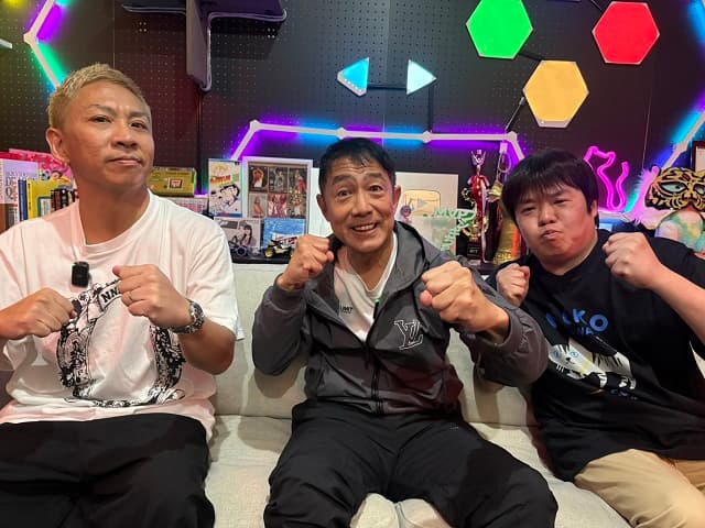 「やる気、元気、森脇だ！」人気怪談YouTuberが森脇健児とコラボ!? 力強い3ショットに期待高まる