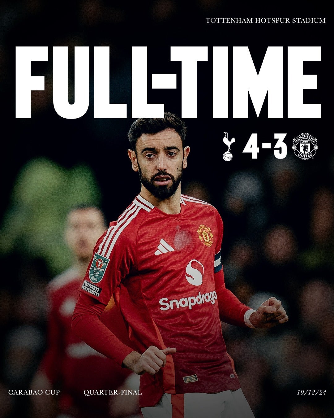 マンU、0-3から猛追するも敗戦