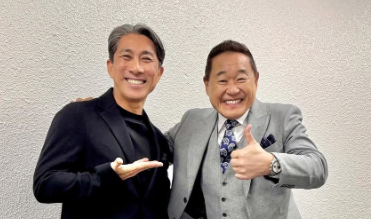前園真聖、松木安太郎とJリーグアウォーズに出席！