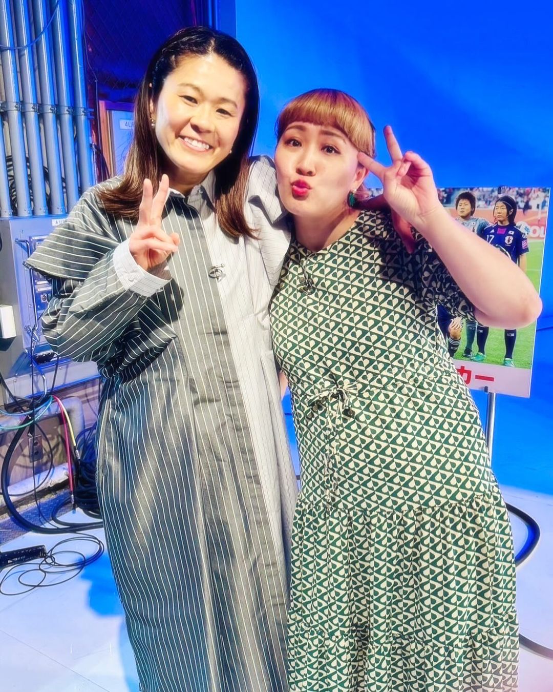 丸山桂里奈が澤穂希との２ショットを公開！「こんな天才もう前にもあとにも澤さんだけ」