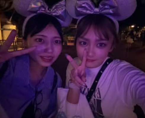 「2人ともとっても可愛い」パルクール女子・古田雫、仲良し女子との”夢の国・ショット”を披露！