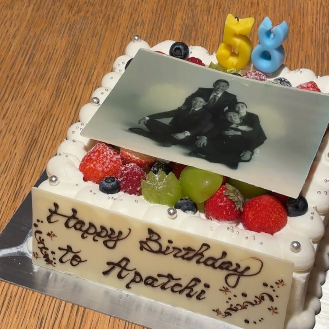 「アパッチおめでとう！」清原和博、家族で祝った58歳の誕生日ケーキが感動を呼ぶ。長男・正吾がSNSに投稿