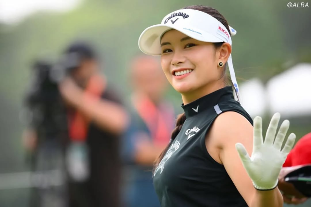 「久しぶりに自分らしいゴルフが」河本結、