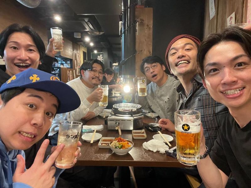 芸人の最先端を行く面々の飲み会が豪華すぎると話題に