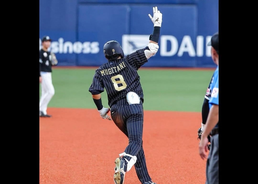 オリックス・麦谷祐介、プロ初ホームランを報告「残りのシーズンも頑張ります」
