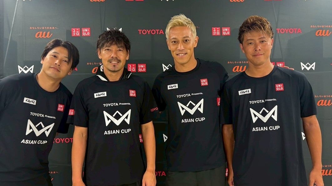 豪華レジェンド集結…元日本代表MFが魅せた特別試合の舞台裏