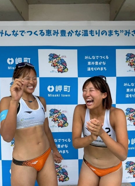爽快笑顔！ビーチバレー・福田鈴菜が全日本ビーチで見せた奮闘と誓い