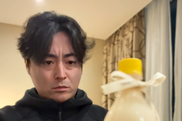 「マッコリと真剣勝負」山田孝之、謎の開封チャレンジ動画が話題に！