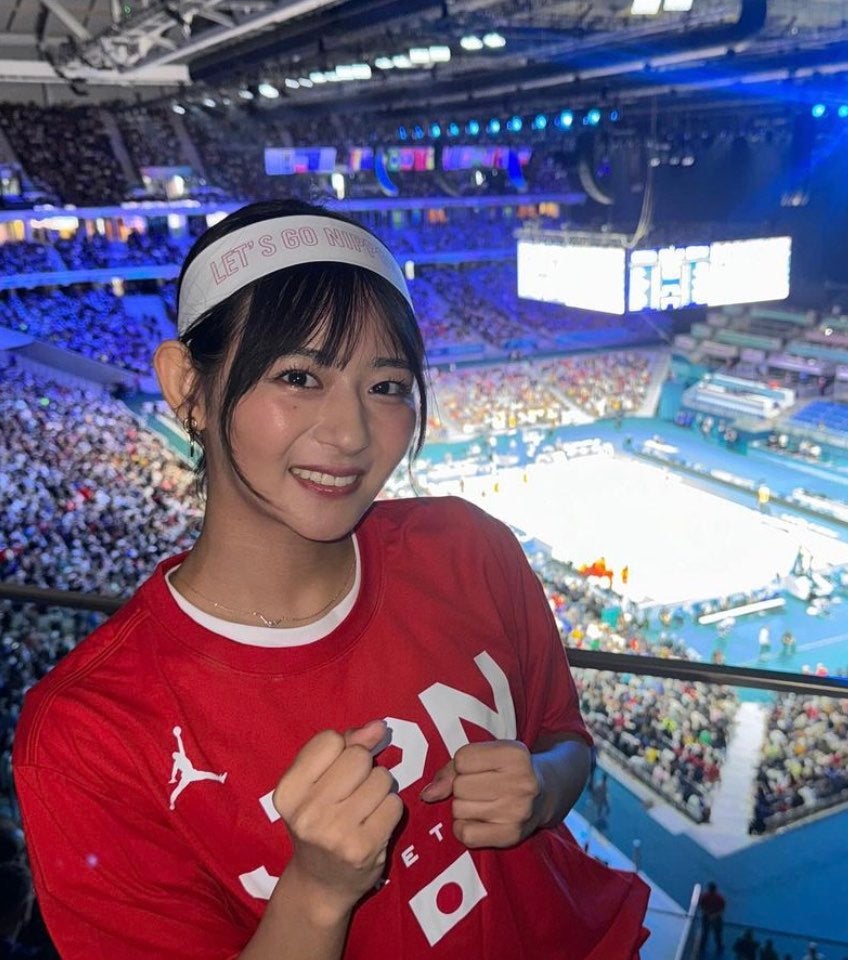 あの人気インフルエンサーが現地パリで日本を応援！