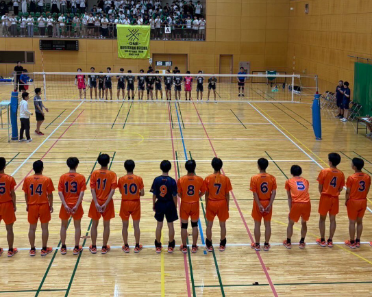 爽快な躍動！大同大大同高校バレー部、市民スポーツ祭で準優勝