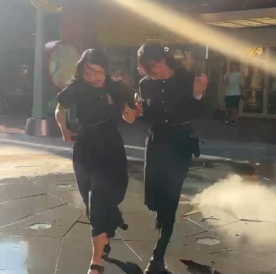 脇元華、“涼感たっぷり”水遊び動画が話題！キャナルシティで見せた無邪気な素顔とは？