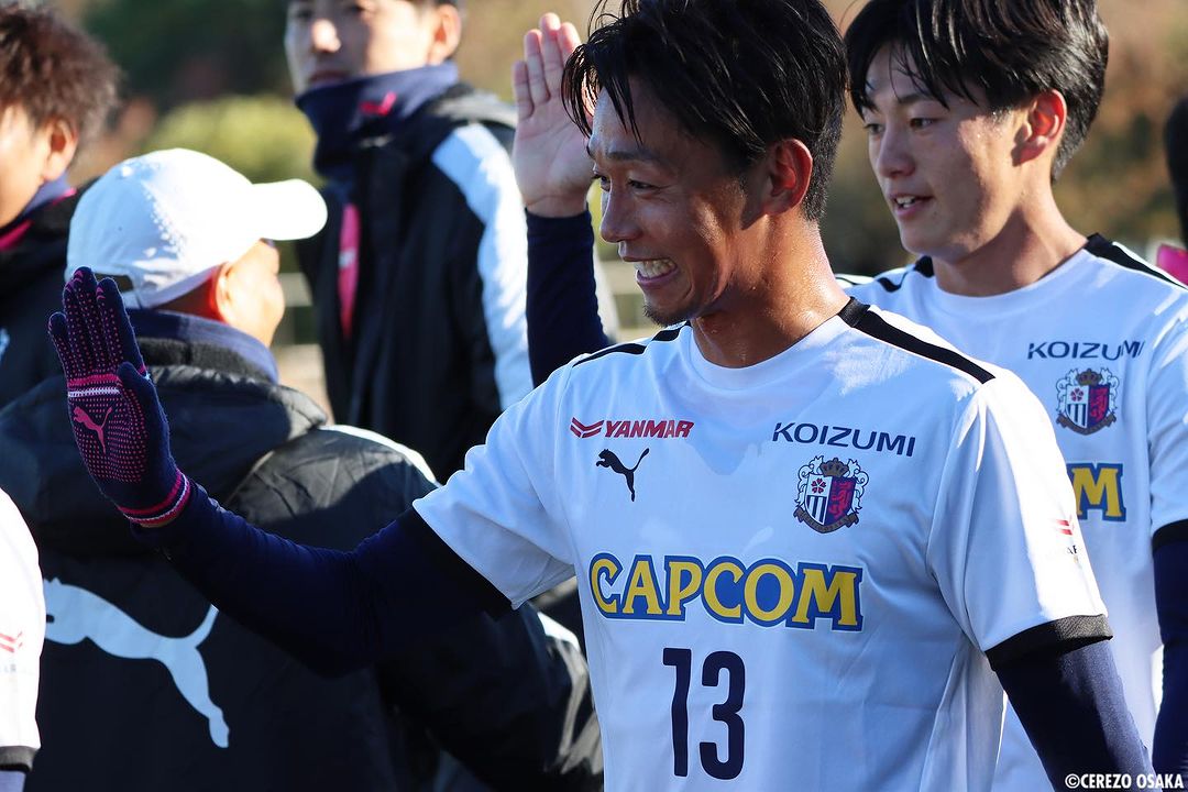 セレッソ大阪 清武弘嗣が4ヶ月ぶりに怪我から復帰「お帰り。清武キャプテン🌸🌸🌸」