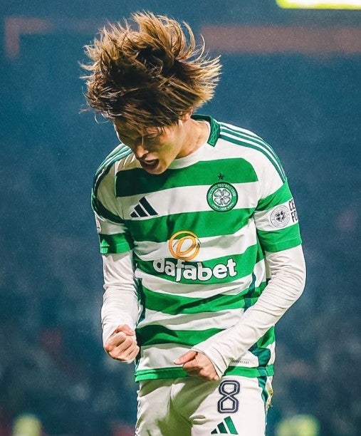 「現状に満足せず、常に上を目指す」セルティック古橋がゴールで決勝進出に貢献