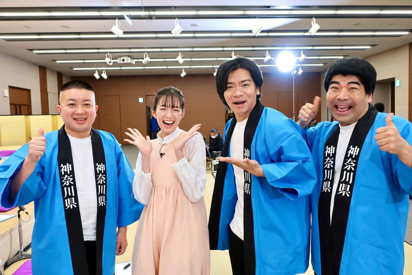 佐藤栞里が「有吉の壁」のオフショットを公開✨「栞里さん～😂😁壁クリア😁🍵」