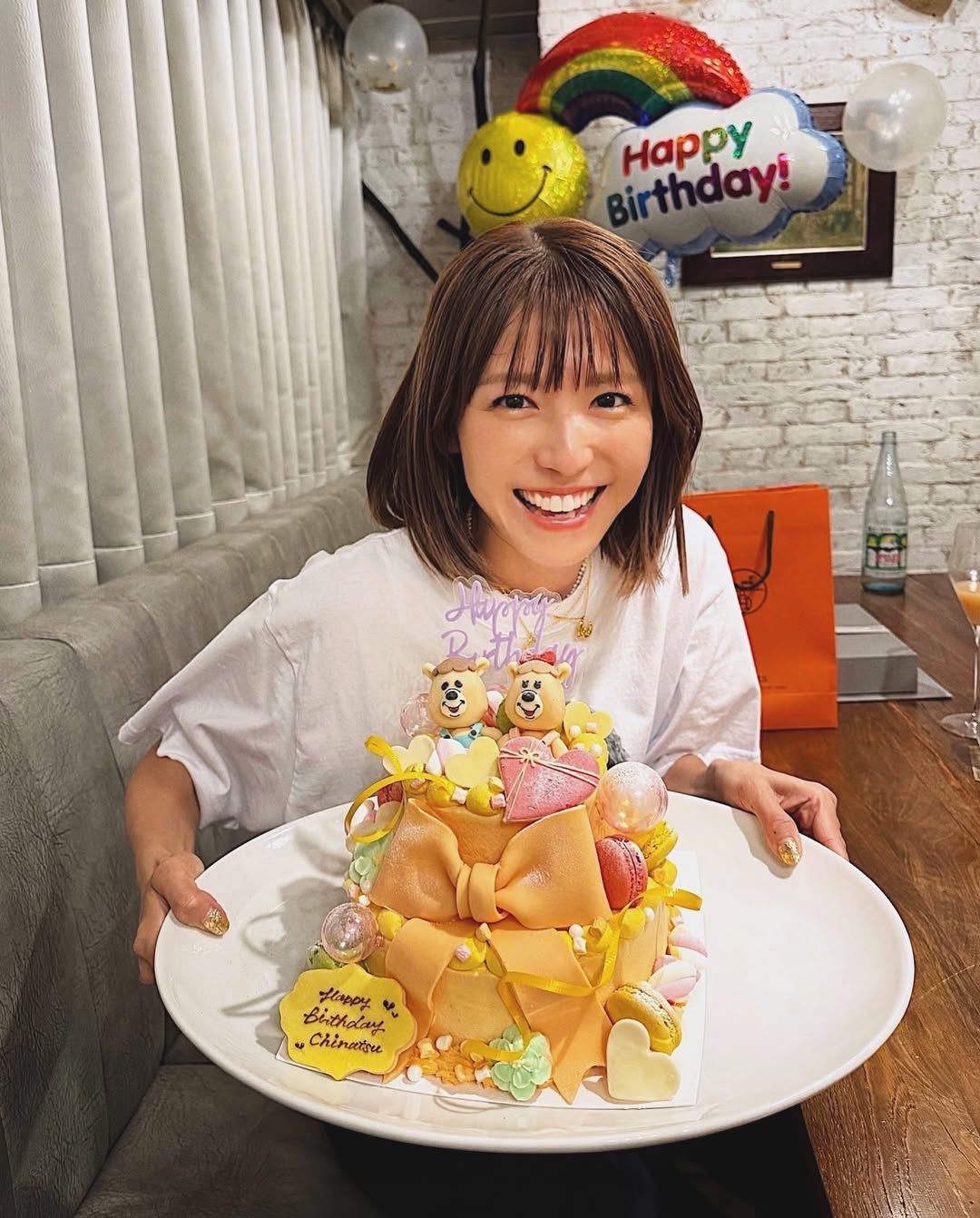 若槻千夏「薄々気づいてましたけどw」プレゼン相手は「サプライズ、大成功！！！！！！」と仲の良い掛け合いが話題