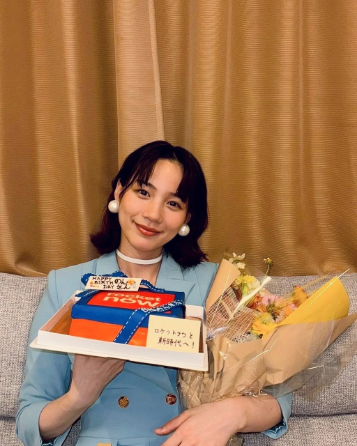 「お祝いしてもらえました」のん、CM撮影の可愛すぎるバースデーオフショットにファン歓喜！