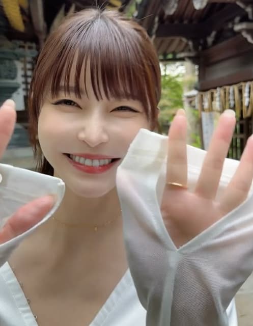 えっ、コレしたことないんだ。グラドル・岸明日香 京都での初めての経験が美しいと話題に！