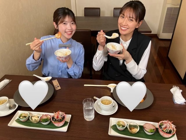 「白米が止まらない最強の静岡おかず」浅尾美和、大森さんと笑顔でがっつく“くさデカ飯”