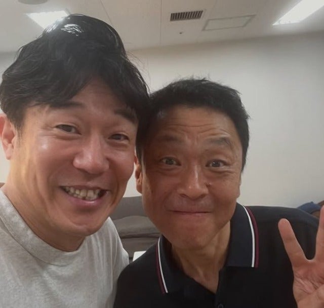 ペナルティヒデがはりけ～んずの新井義幸と2ショット！