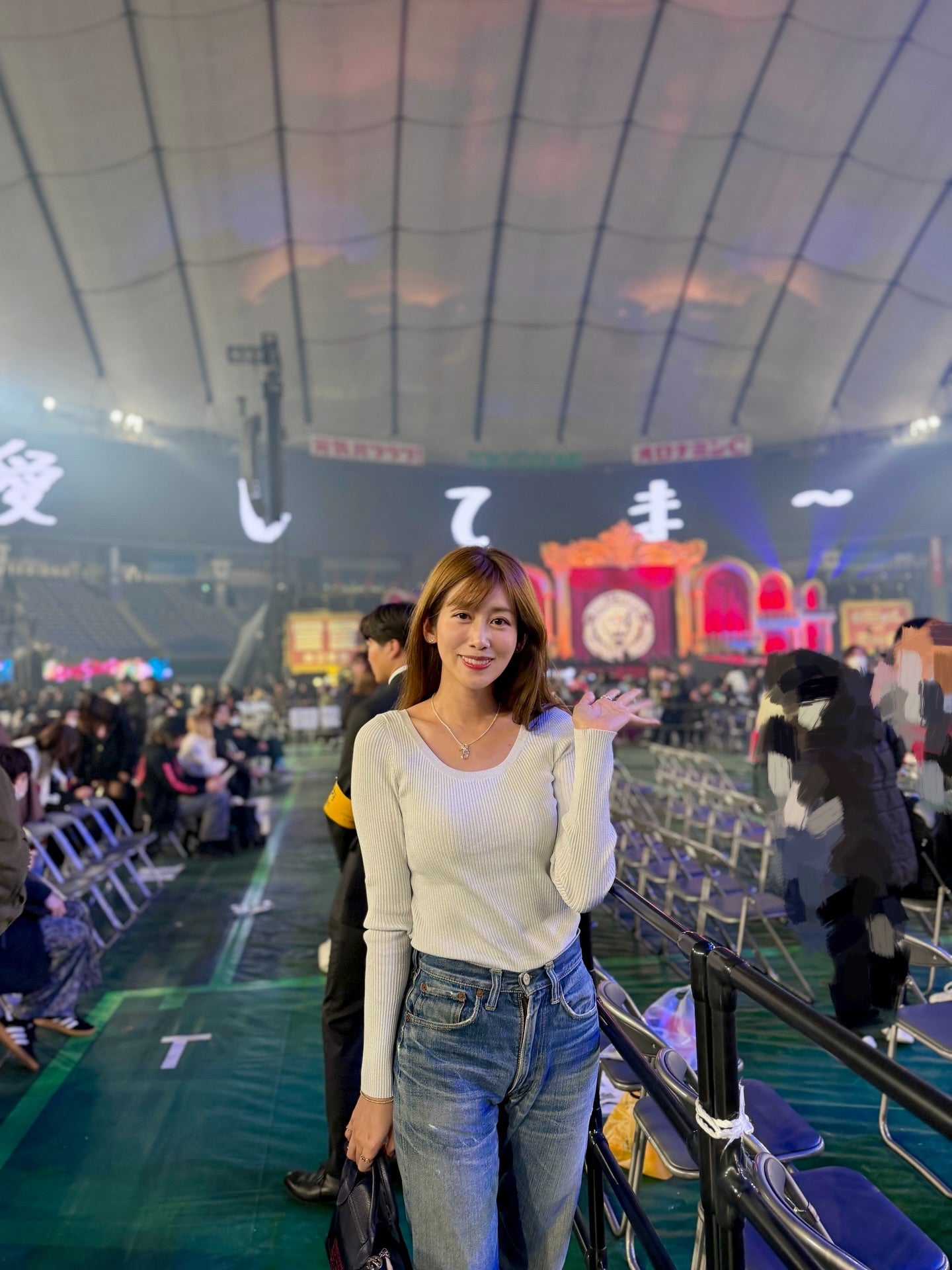 フリーアナウンサー 中川安奈 ウルフアロンをキッカケに初のプロレス観戦を報告