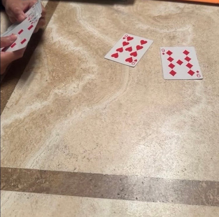 市川海老蔵、「ただいま」からのトランプ勝負！！