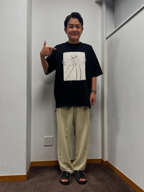 「ノブ可愛いー似合ってるぅー!!」千鳥ノブ、あの元BiSHアーティストデザインTシャツ着用でドヤスマイル！