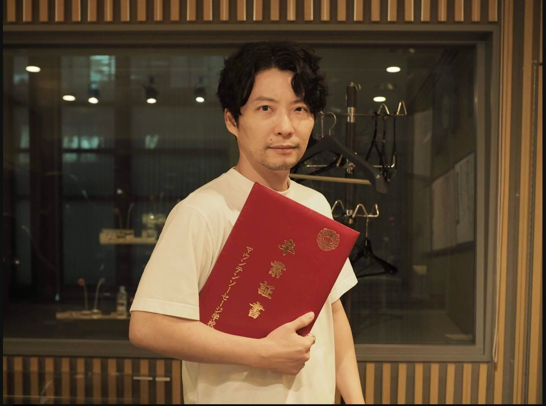 星野源の手元に