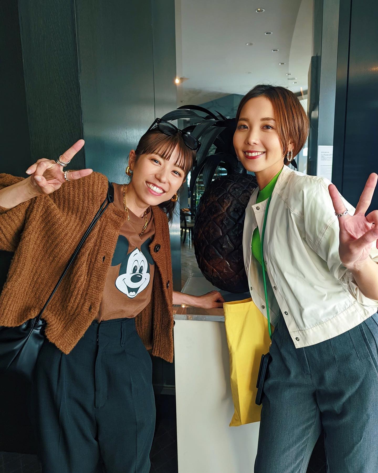 若槻千夏がアナウンサーの〇〇と2ショット📸「原宿をリアルパトロールして来ました。」