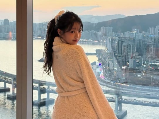 IVE・ウォニョン、大胆バスローブ姿を披露「ドキドキする」