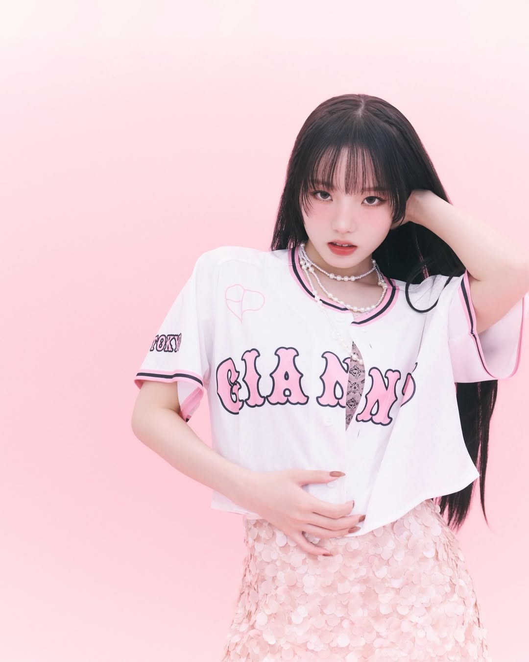 メロメロ必至　本田真凜が魅せたBLACKPINK×GIANTS姿