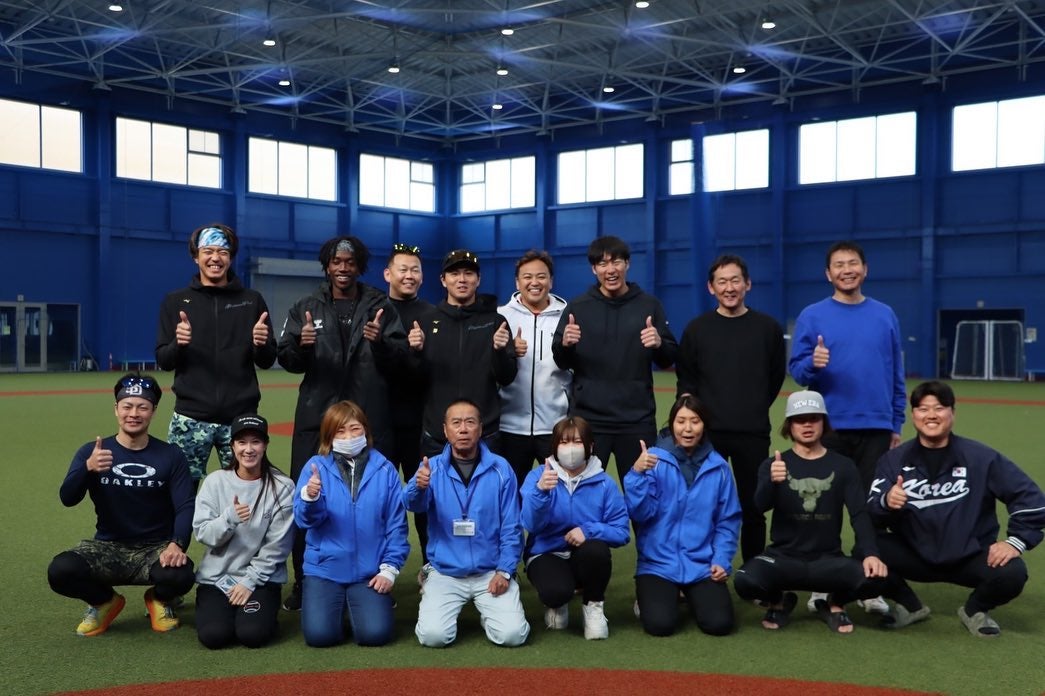 柳田悠岐が自主トレ終了を報告⚾️