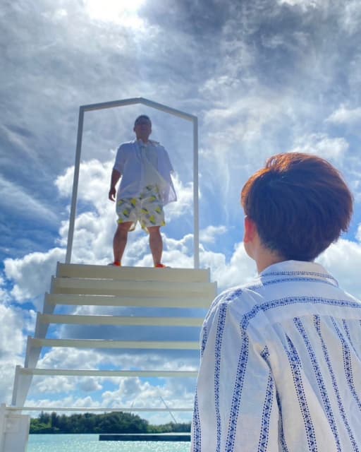 なすなかにし中西「降臨！」漫画のワンシーンのような写真が話題