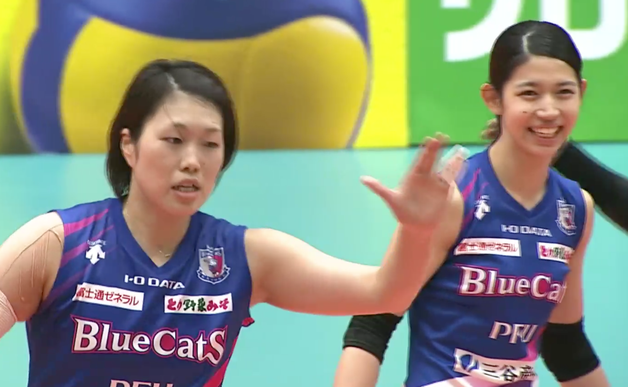 Ｖリーグ女子　PFUブルーキャッツ vs.KUROBEアクアフェアリーズ2021/2/20【ハイライト】