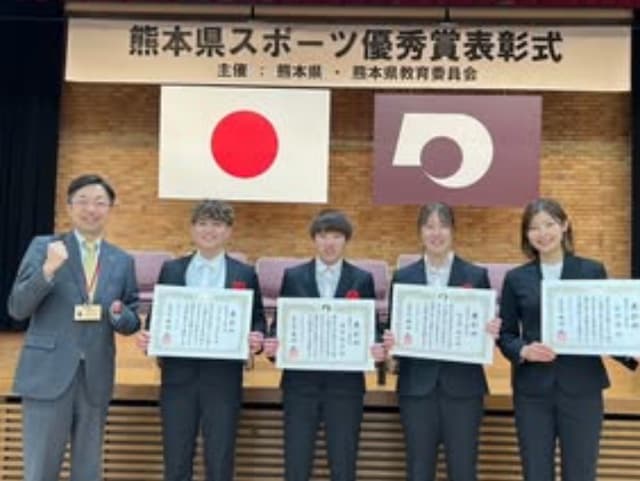 前田優、アジア選手権優勝で熊本県から表彰！『刺激を受けた一日』