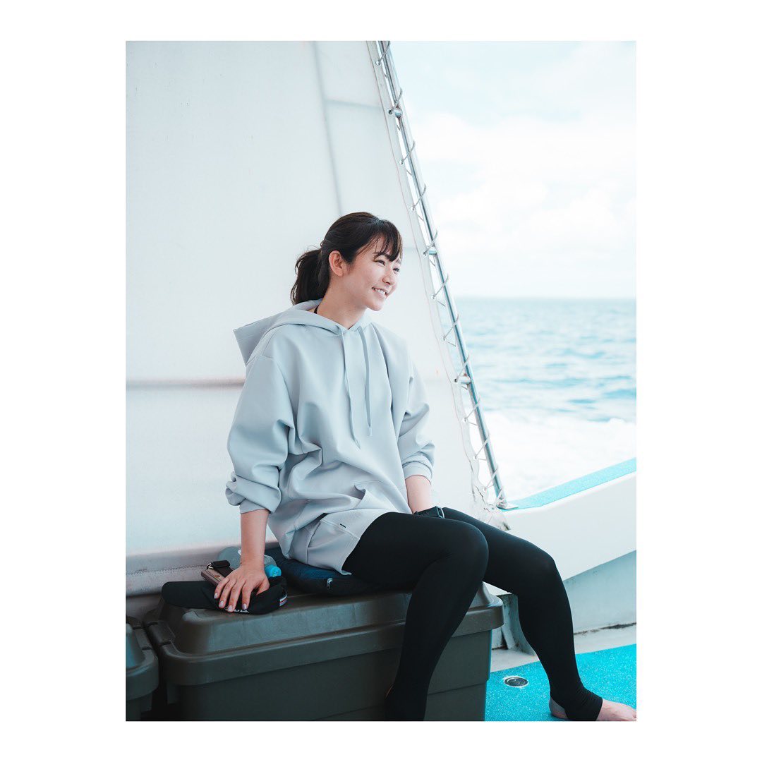 🐳海好きの木村文乃さんがヨットに乗って一枚💕「可愛い😍😘」