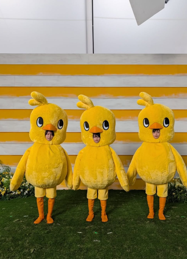 篠塚大輝、チキンラーメン新CM出演をSNSで報告　「ひよこちゃんたち誕生 篇」に3名で登場