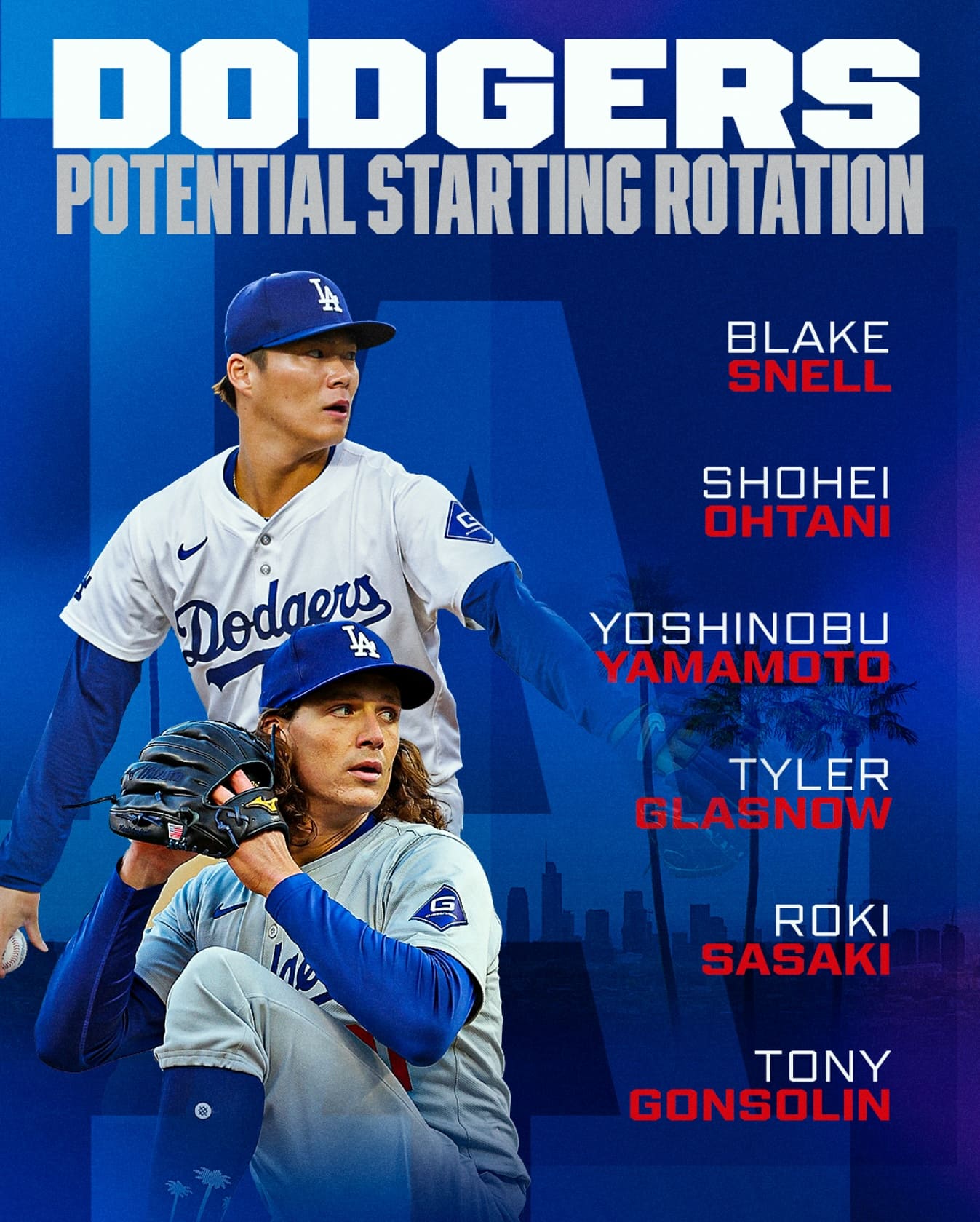 最強ローテーション!?来季のドジャース・ブルペンが話題