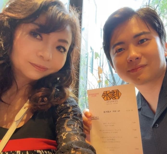 ハイヒールモモコ　長男と東京ディナー＆大人気かき氷ポップアップへ！