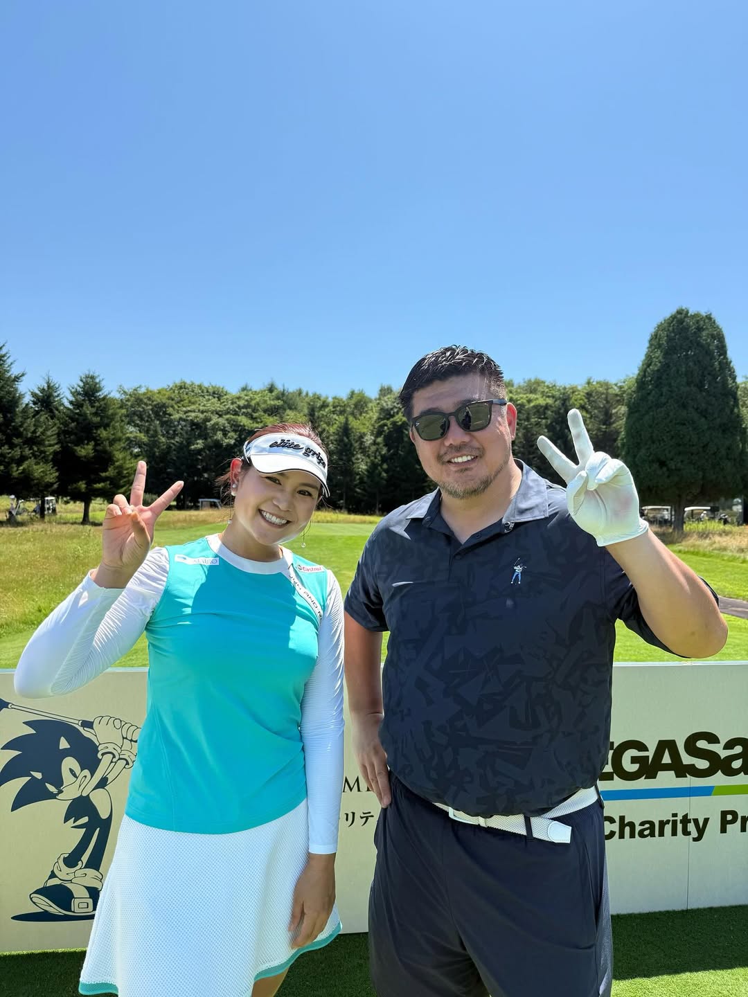 女子ゴルフ・倉田珠里亜が長嶋茂雄Memorialセガサミーチャリティープロアマに出場「めっちゃ楽しかったです」