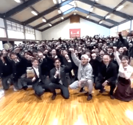 RIZIN高校へ進出！？RIZIN CEO榊󠄀原信行、高校生からのエール！