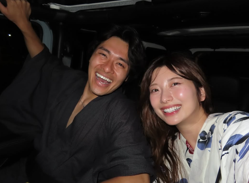 幸せオーラ全開！華金カップルの“夏の思い出ショット”に反響