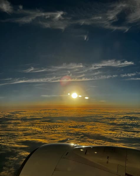 宮里藍が子供とのフライト