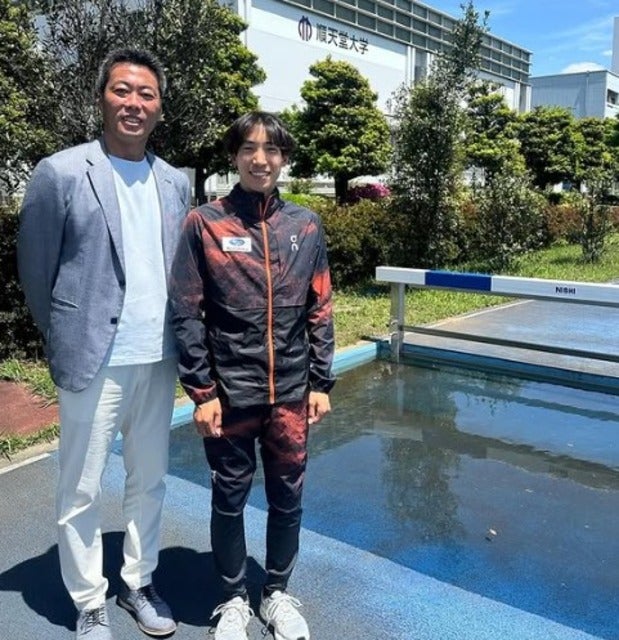 上原浩治が3000m障害で優勝した三浦龍司を取材！