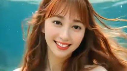 はいだしょうこ、“人魚姫”AI姿が話題沸騰！「リアルアリエルすぎる」「目の保養」ファン大興奮